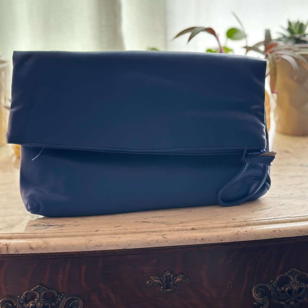 Electric Blue Almando Originals Clutch